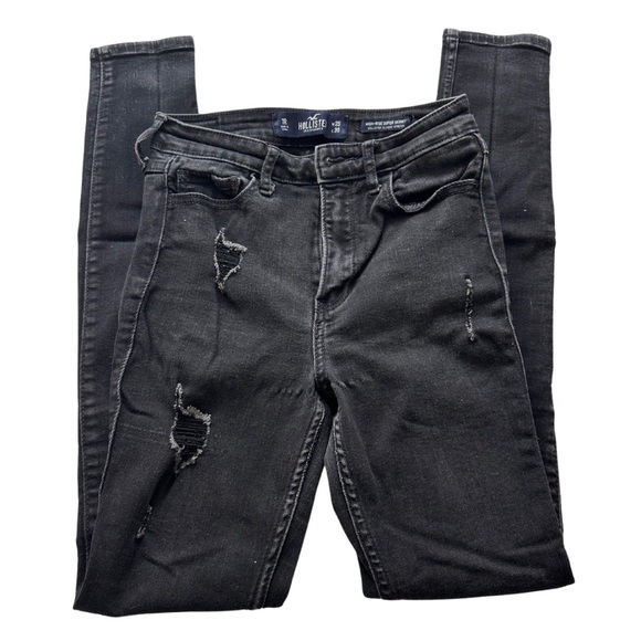 Hollister Denim - High Rise Supper Skinny Distressed Jeans - Hollister